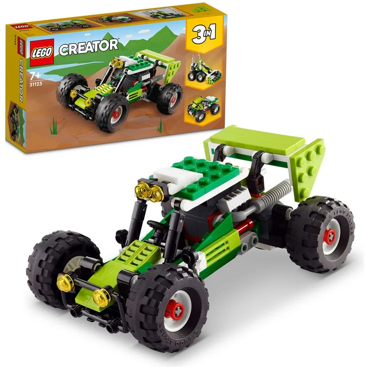 LEGO Creator 3-in-1 31123 'Geländebuggy', 160 Teile, ab 7 Jahren – Bild 1