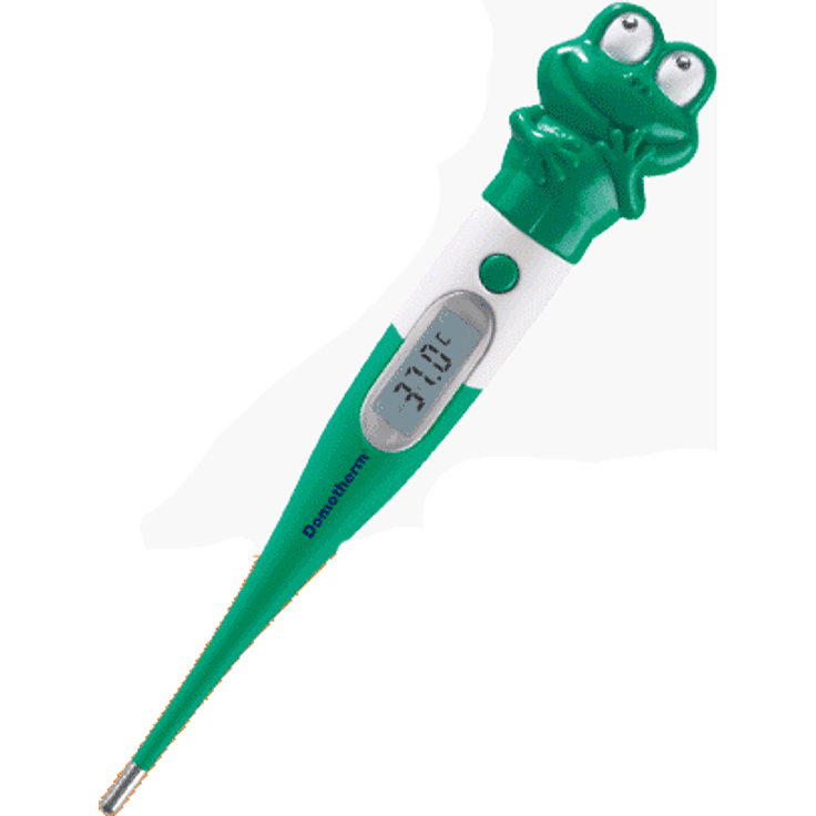 Digitales Fieberthermometer Frosch