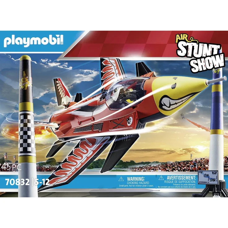 Playmobil Stuntshow 70832 'Düsenjet Eagle', 45 Teile, ab 5 Jahren – Bild 6