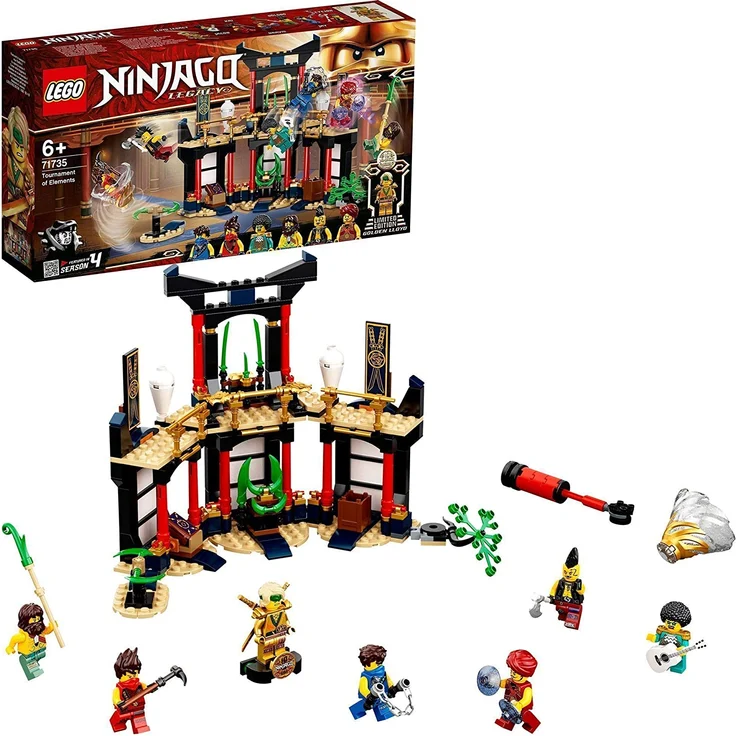 LEGO NINJAGO 71735 'Turnier der Elemente', 283 Teile, ab 6 Jahren – Bild 1