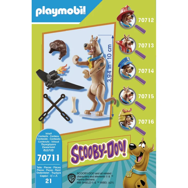 PLAYMOBIL SCOOBY-DOO! 70711 'Sammelfigur Pilot', 21 Teile, ab 5 Jahren - Preisvergleich – Bild 3