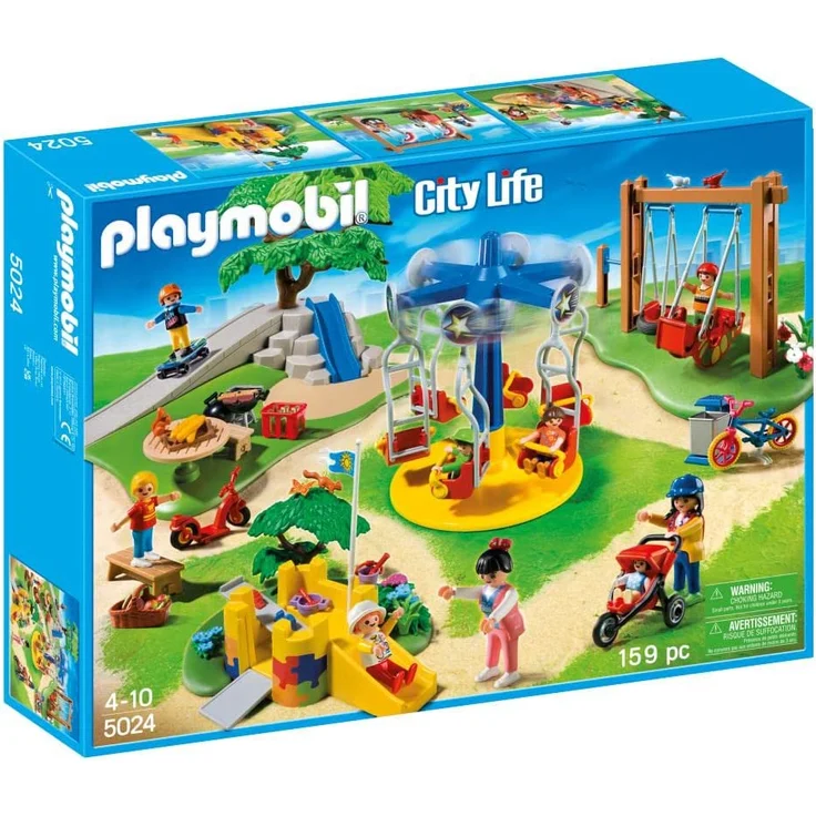 PLAYMOBIL City Life 5024 'Großer Spielplatz', 159 Teile, ab 4 Jahren – Bild 1