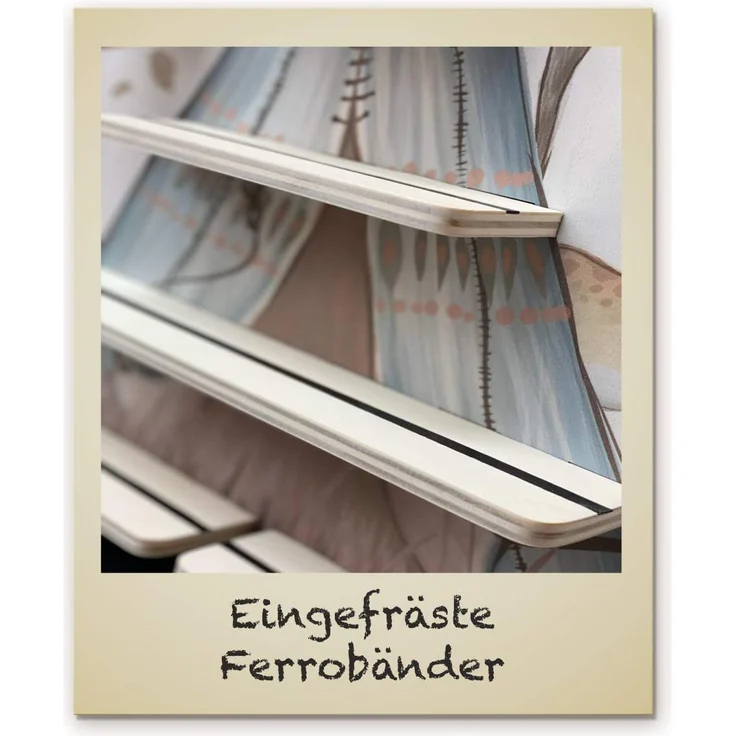 Farbklecks Collection 'Liebes Pferd' Regal für Musikbox – Bild 3