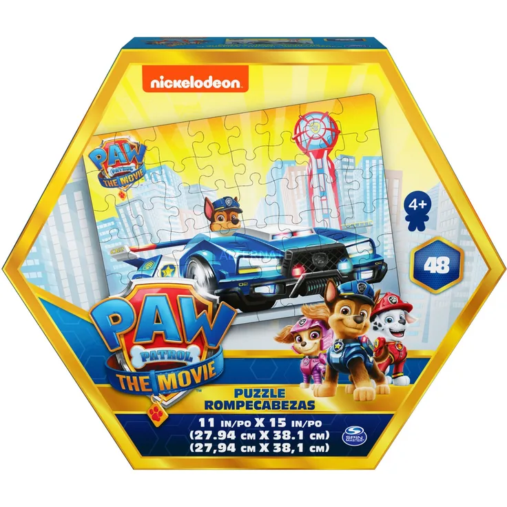 PAW Patrol Der Kinofilm - Signature Puzzle mit 48 Teilen (Artikel ist sortiert - Zufallsauswahl) 48 Stück(e) Cartoons 4 Jahr(e)