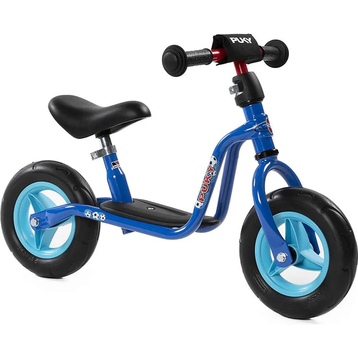 PUKY 4055 'LR M' Laufrad, für Kinder ab 85 cm Körpergröße, bis 25 kg belastbar, höhenverstellbar, blau