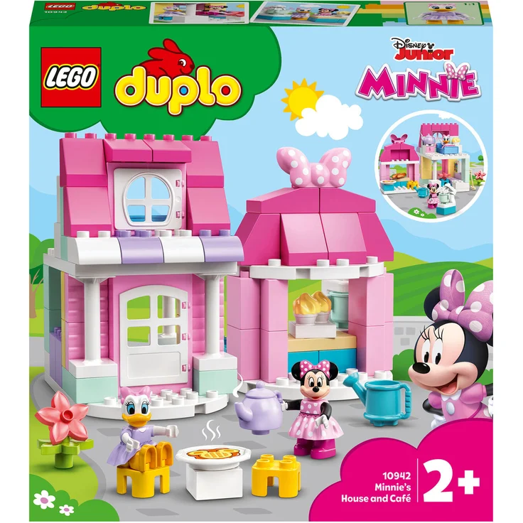 LEGO Disney 10942 'Minnies Haus mit Café', 91 Teile, ab 2 Jahren – Bild 4
