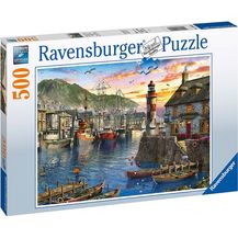 Bild für Ravensburger Puzzle Morgens am Hafen