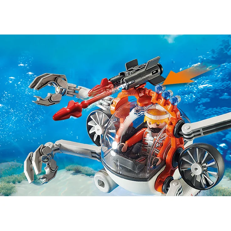 PLAYMOBIL Top Agents 70003 'Spy Team Sub Bot', 75 Teile, ab 6 Jahren - Preisvergleich – Bild 6