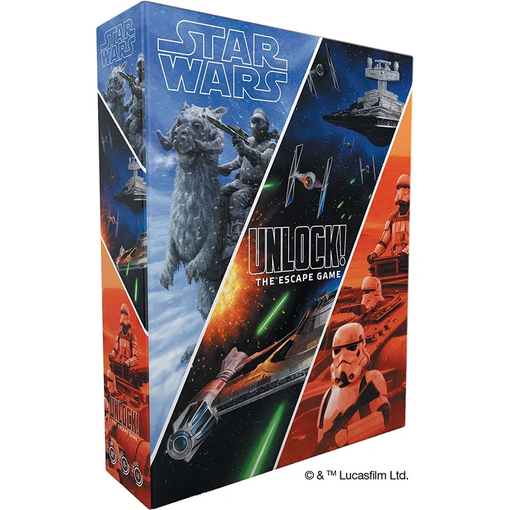 Space Cowboys 'Unlock! The Escape Game' Star Wars Kartenspiel, 1-6 Spieler, ab 14 Jahren, englisch