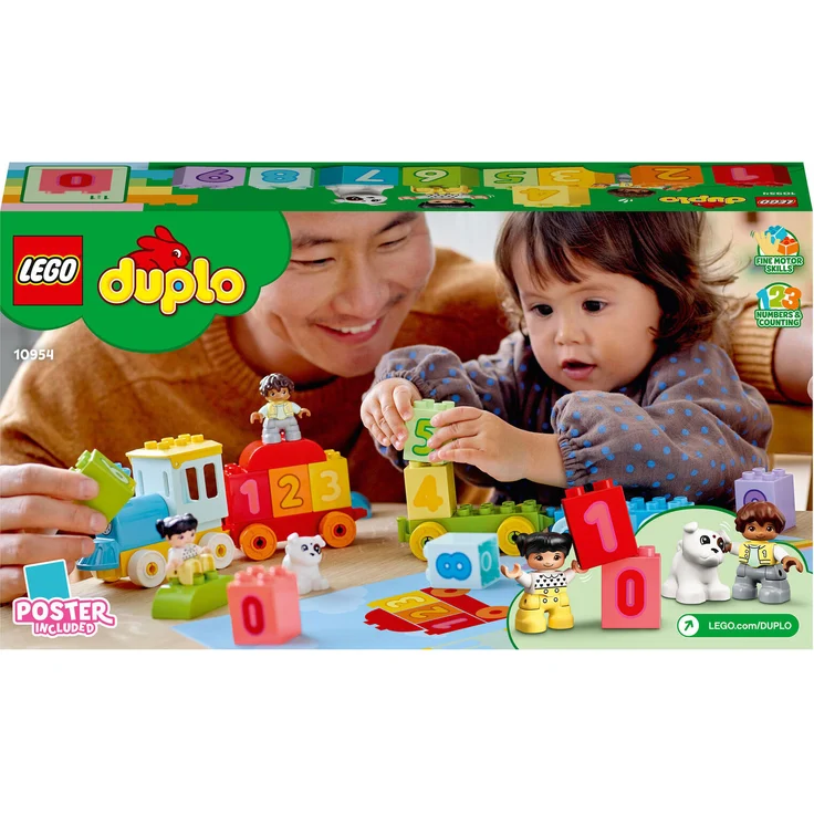 LEGO DUPLO 10954 'Zahlenzug - Zählen lernen', 23 Teile, ab 1,5 Jahren – Bild 3