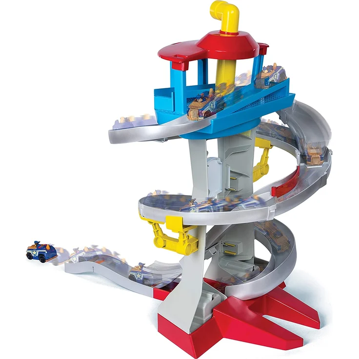 PAW Patrol 6058281 'True Metal Adventure Bay' Spielset inkl. 2 Metallfahrzeugen im Maßstab 1:55 – Bild 3