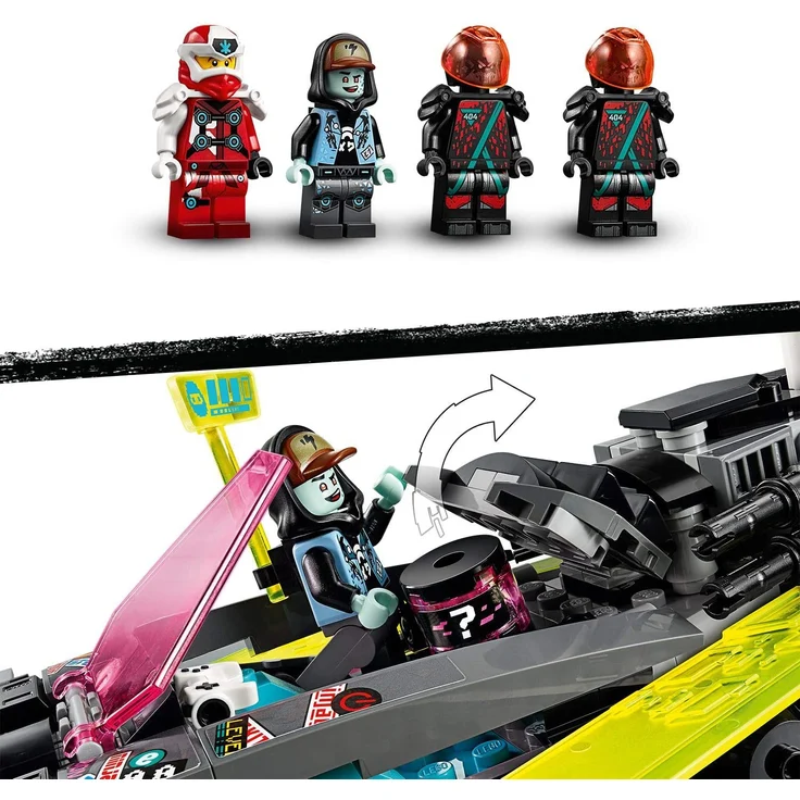 LEGO NINJAGO 71710 'Ninja-Tuning-Fahrzeug', 419 Teile, ab 8 Jahren, Prime Empire Racing – Bild 6