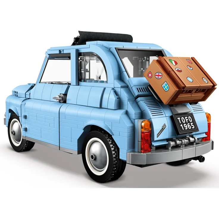 LEGO Creator Expert 77942 'blauer Fiat 500', 960 Teile, ab 16 Jahren – Bild 2