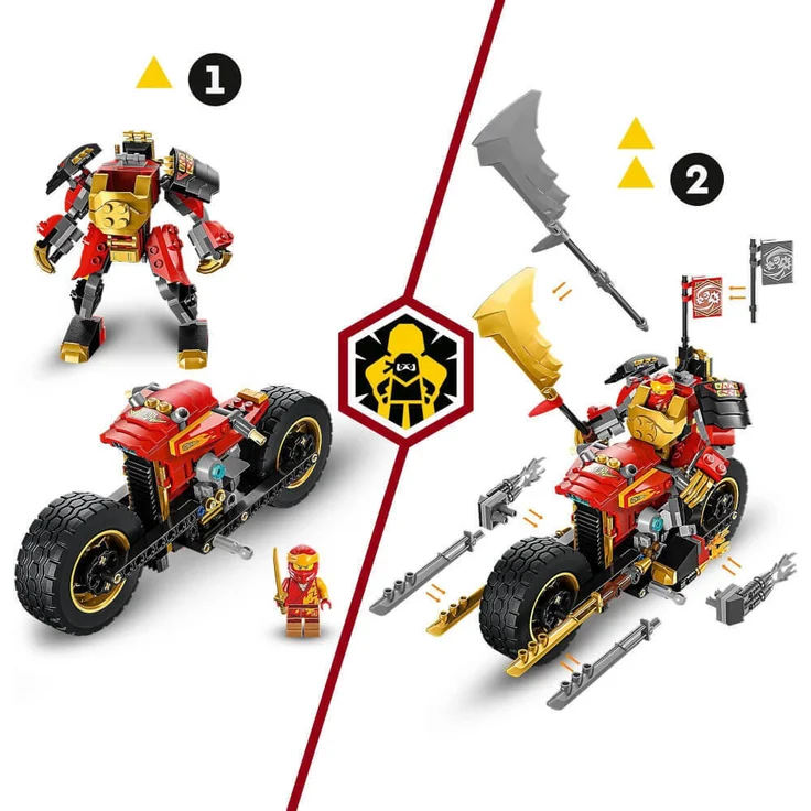 LEGO Ninjago 71783 'Kais Mech-Bike EVO', 312 Teile, ab 7 Jahren – Bild 5