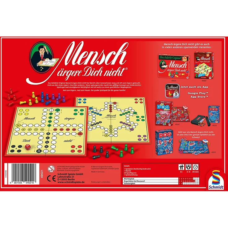Schmidt Spiele Mensch ärgere Dich nicht – Bild 3