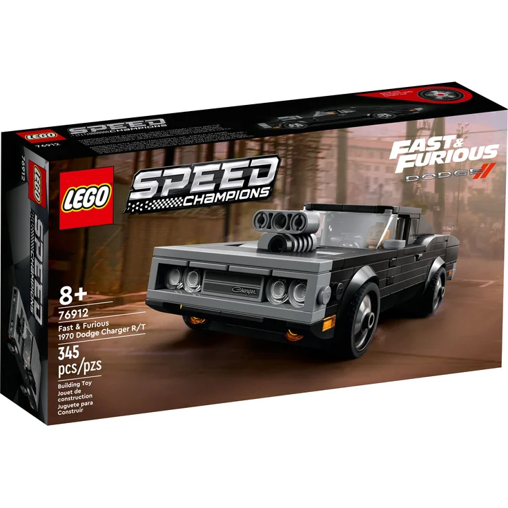 LEGO Speed Champions 76912 'Fast & Furious 1970 Dodge Charger R/T', 345 Teile, ab 8 Jahren – Bild 3