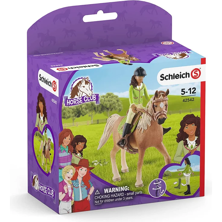 Schleich Horse Club 42542 'Sarah & Mystery', 5 Jahre, 6 Teile - Preisvergleich – Bild 4