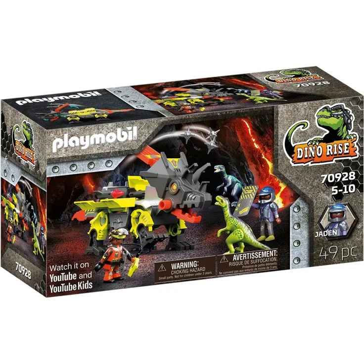 Playmobil Dino Rise 70928 'Robo-Dino Kampfmaschine', 49 Teile, ab 5 Jahren