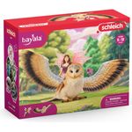 Schleich Bayala 70789 'Elfe auf Glitzer-Eule V2', ab 5 Jahren, 4 Teile - Preisvergleich