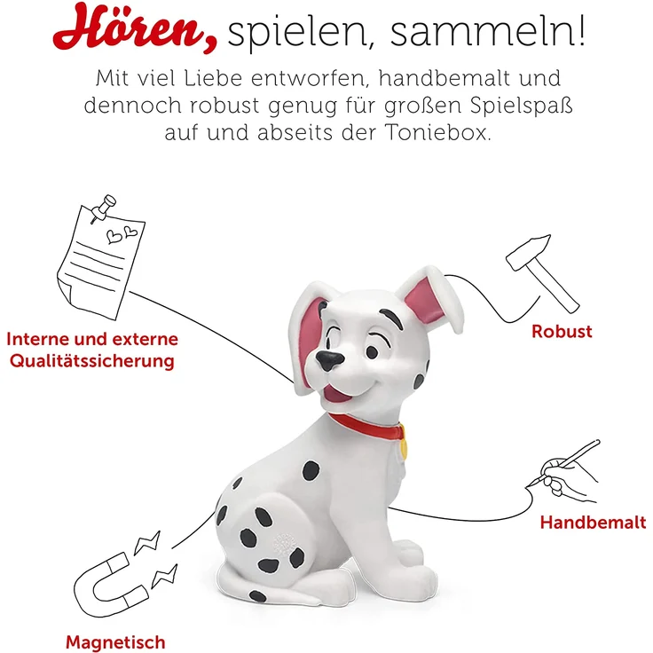 Tonies Disney '101 Dalmatiner', Hörfigur mit ca. 56 Minuten Spielzeit, ab 4 Jahren – Bild 5