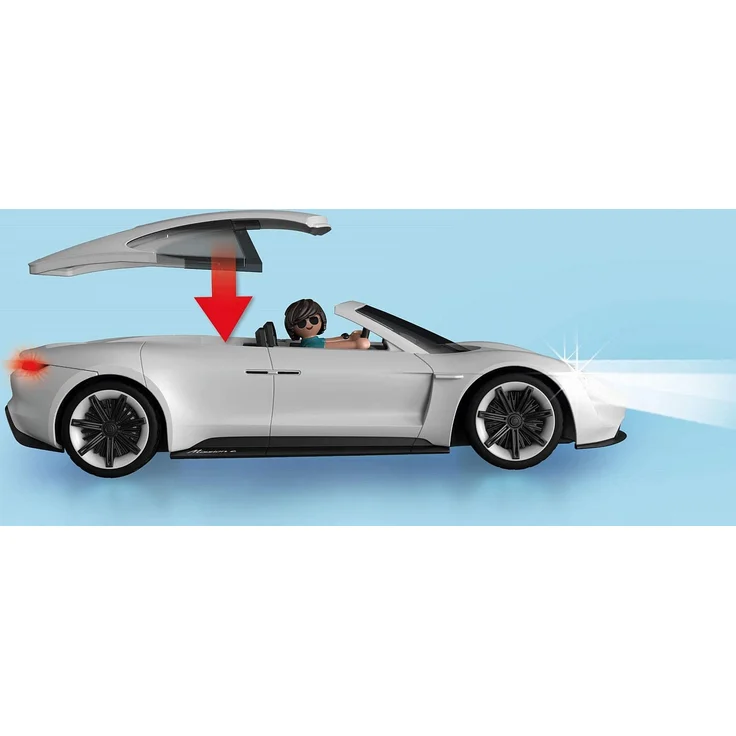 PLAYMOBIL Porsche 70765 'Porsche Mission E', 22 Teile, ab 5 Jahren – Bild 5