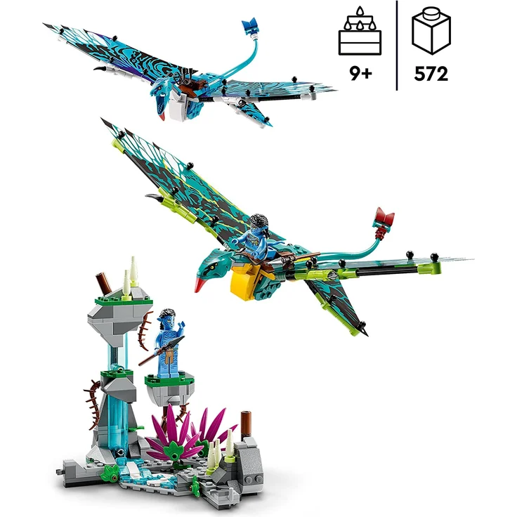 LEGO Avatar 75572 'Jake und Neytiris erster Flug auf einem Banshee', 572 Teile, ab 9 Jahren – Bild 2