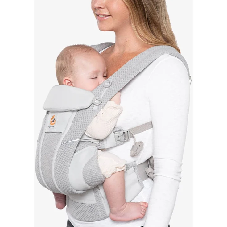 Ergobaby 'Omni Breeze' Babytrage Pearl Grey – Bild 2