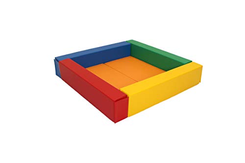IGLU SOFT PLAY Ball Pit für Kinder im Alter von 1-7 Jahren - Multicolor, motorische Entwicklung und Sicherheit zertifiziert