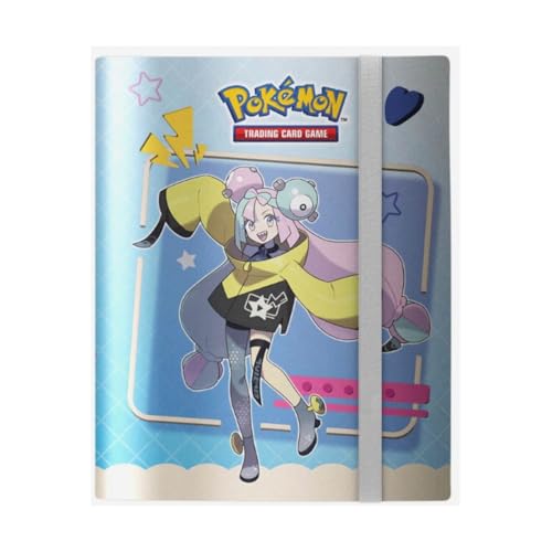 Ultra Pro Pokemon Pro Binder - Iono and Bellibolt 9-Pocket, Sammelordner für 360 Karten, 20 fest eingebundene Seiten
