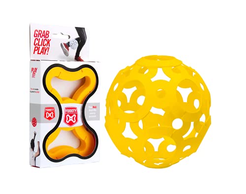 FOOOTY 001Y Faltbarer Ball Gelb