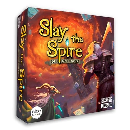 Pegasus PEG Slay the Spire, kooperatives Brettspiel für 1-4 Spieler, Deckbau-Abenteuer mit speicherbarem Spielfortschritt