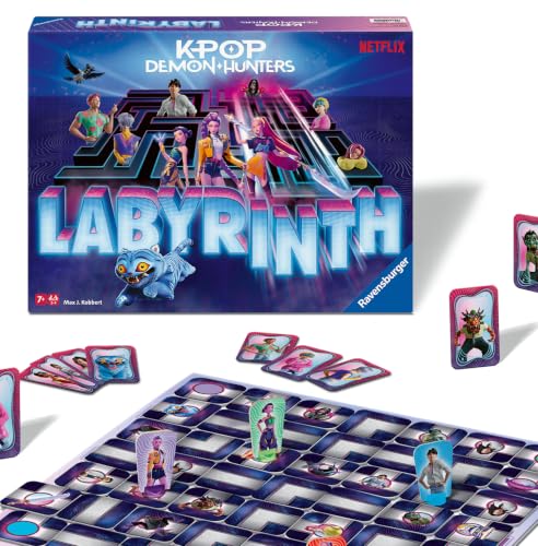 Ravensburger KPop Demon Hunters Labyrinth, Brettspielklassiker mit ...