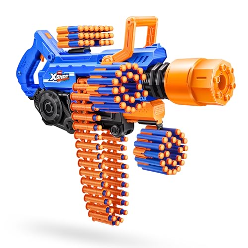 Zuru XSHOT Insanity Blaster Smoke N Barrel, Blaster mit Darts für Kinder ab 8 Jahren, robustes Design für Innen- und Außenbereich