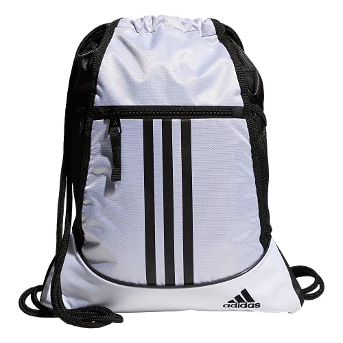 adidas Alliance II Sackpack, One Size, weiß/schwarz, Einheitsgröße, Alliance Ii Sackpack