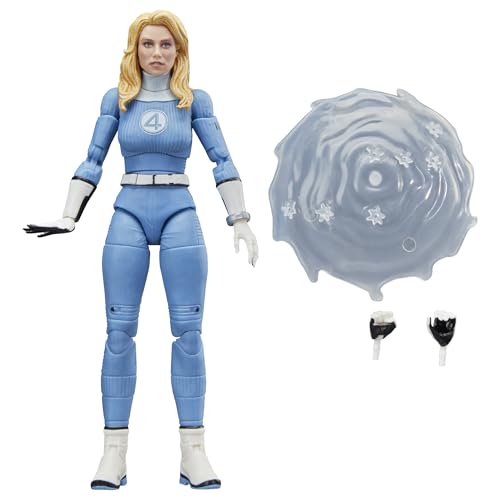 Marvel Legends Series Marvel's Invisible Woman Action-Figur, 15 cm große Premium-Sammelfigur mit filminspirierten Accessoires und mehr als 20 Bewegungspunkten