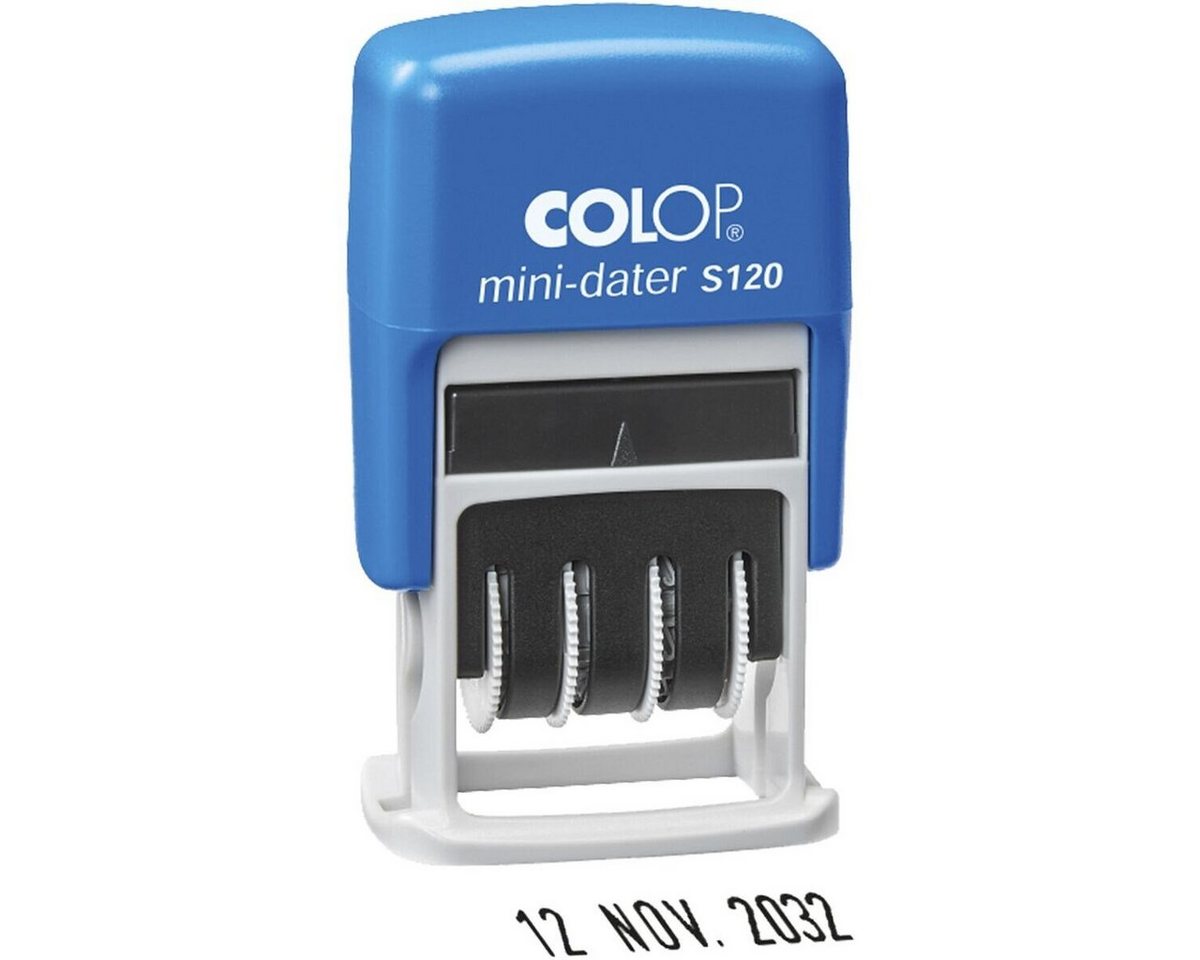 COLOP Stempel S 120, Datumstempel selbstfärbend, schwarz