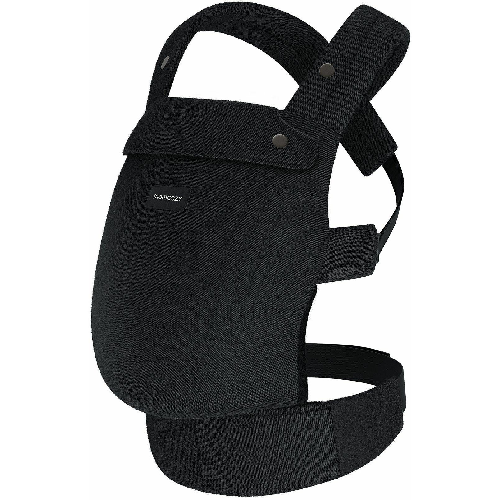 Momcozy Babytrage, ergonomische Baby Carrier für Neugeborene bis Kleinkinder mit verbesserter Lendenwirbelstütze, leicht und handfrei