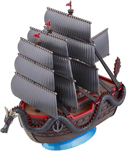Bandai Sammelfigur One Piece - Dragon's Grand Ship, Grand Ship Collection Modell mit Revolutionsarmee-Flagge