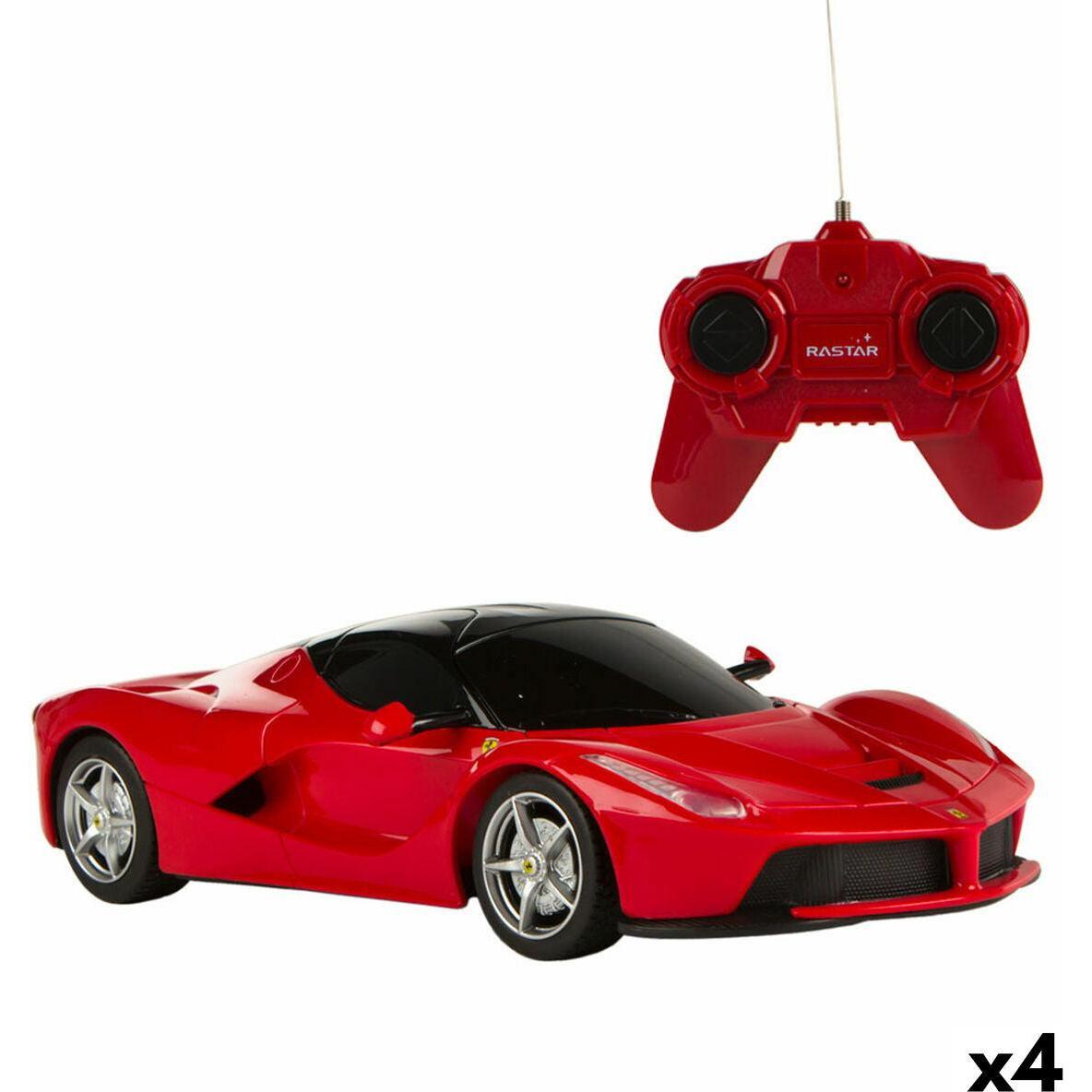 Ferrari LaFerrari 1:24, Ferngesteuertes Auto, 4 Stück, rot, für Kinder ab 6 Jahren