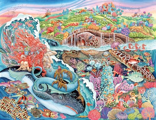 Ravensburger Thalassic Tale Puzzle 2000 Teile, fördert logisches Denken und Entspannung, einzigartiges Design von Sveta Dorosheva