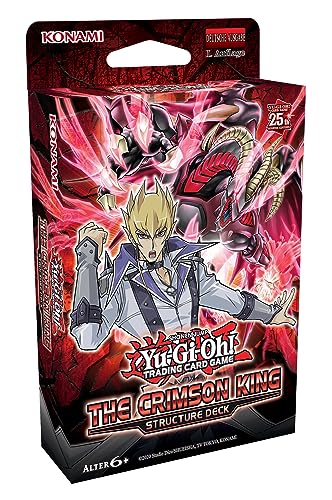 Yu-Gi-Oh! TRADING CARD GAME Crimson Crimison King Structure Deck-Deutsche Ausgabe