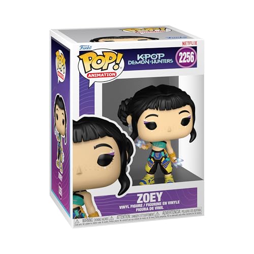 Funko Pop KPop Demon Hunters - Zoey - Vinyl-Sammelfigur, 9,5 cm - Offizielle Handelsware für Sammler und Fans