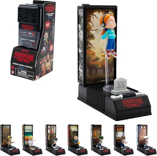 YuMe Stranger Things Walkie-Talkie, Sammelfigur Kapsel Serie 3 mit Überraschungsminifigur und Display, Netflix Merchandise für Kinder und Erwachsene