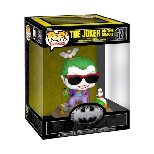 Funko Pop! Deluxe: BM 85th - The Joker - (Beach) - Batman 1989 - Vinyl-Sammelfigur - Geschenkidee - Offizielle Handelswaren - Spielzeug Für Kinder und Erwachsene - Movies Fans - Funko Vinylfigur, 9,5 cm, hochwertiges Vinyl, langlebig