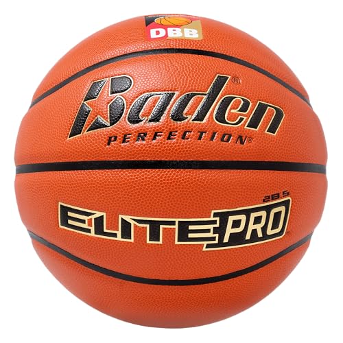 KEMPA Basketball Baden Elite Pro DBB, vielseitiger Spielball für optimale Performance