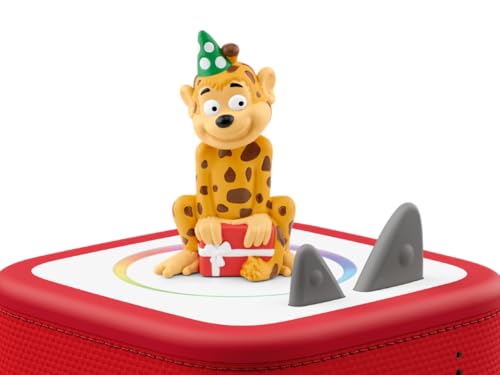 tonies Giraffenaffen Partyhits, Hörfigur für Toniebox mit 20 Hits zum Mitsingen und Tanzen, Spielzeit ca. 60 Minuten, für Kinder ab 6 Jahren