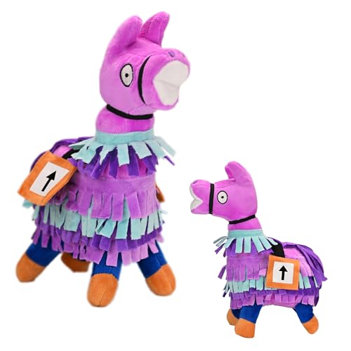 wiztex Lama Loot Kuscheltier Fort-nite Plüschtier Kinder und Spielefans – Weiches Stofftier