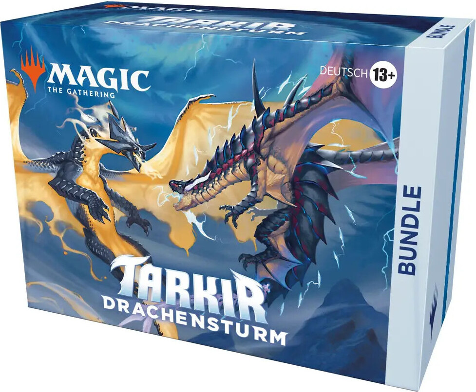 Wizards of the Coast Magic: The Gathering Tarkir Drachensturm Bundle Deutsch, mit 9 Play-Boostern und exklusivem Zubehör