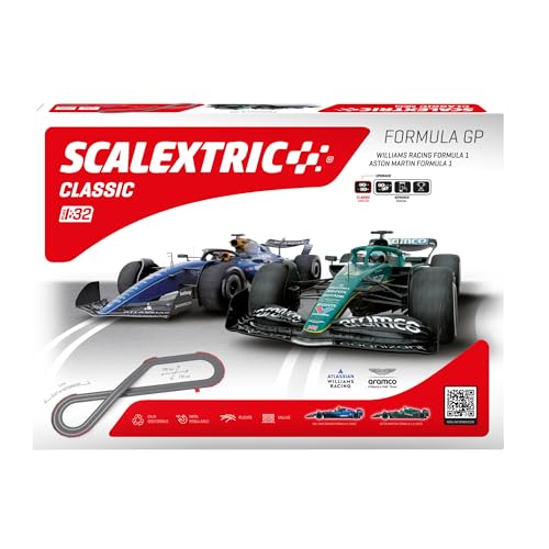 Scalextric Rennbahn, hochwertige Slotcar-Rennstrecke für spannende Autorennen