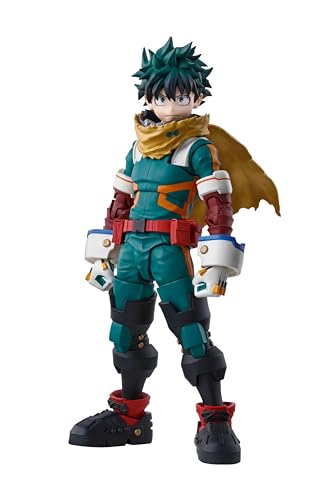 TAMASHII NATIONS S.H.Figuarts Izuku Midoriya Actionfigur, My Hero Academia, mit Ersatzhandschuhen und Mimikteilen